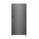 Haier 220 L 4 Star Inverter Direct-Cool Single Door Refrigerator (HED-22CFDS, Dazzel Steel/Brushline silver)