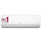 LG 1.5 Ton 5 Star Inverter Split AC (Copper, Convertible 5-in-1 Cooling, HD Filter with Anti-Virus protection , 2021 Model, MS-Q18YNZA, White)