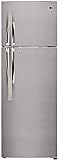 LG 260 L 3 Star Inverter Linear Frost-Free Double Door Refrigerator (GL-T292RPZN, Shiny Steel, Convertible)