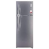 LG 360 L 3 Star Inverter Linear Frost-Free Double Door Refrigerator (GL-T402JDS3, Dazzle Steel, Convertible, 2022 Model)