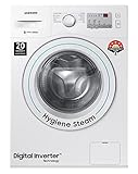 Samsung 6.0 Kg Inverter 5 Star Fully-Automatic Front Loading Washing Machine (WW60R20GLMA/TL, White, Hygiene Steam)