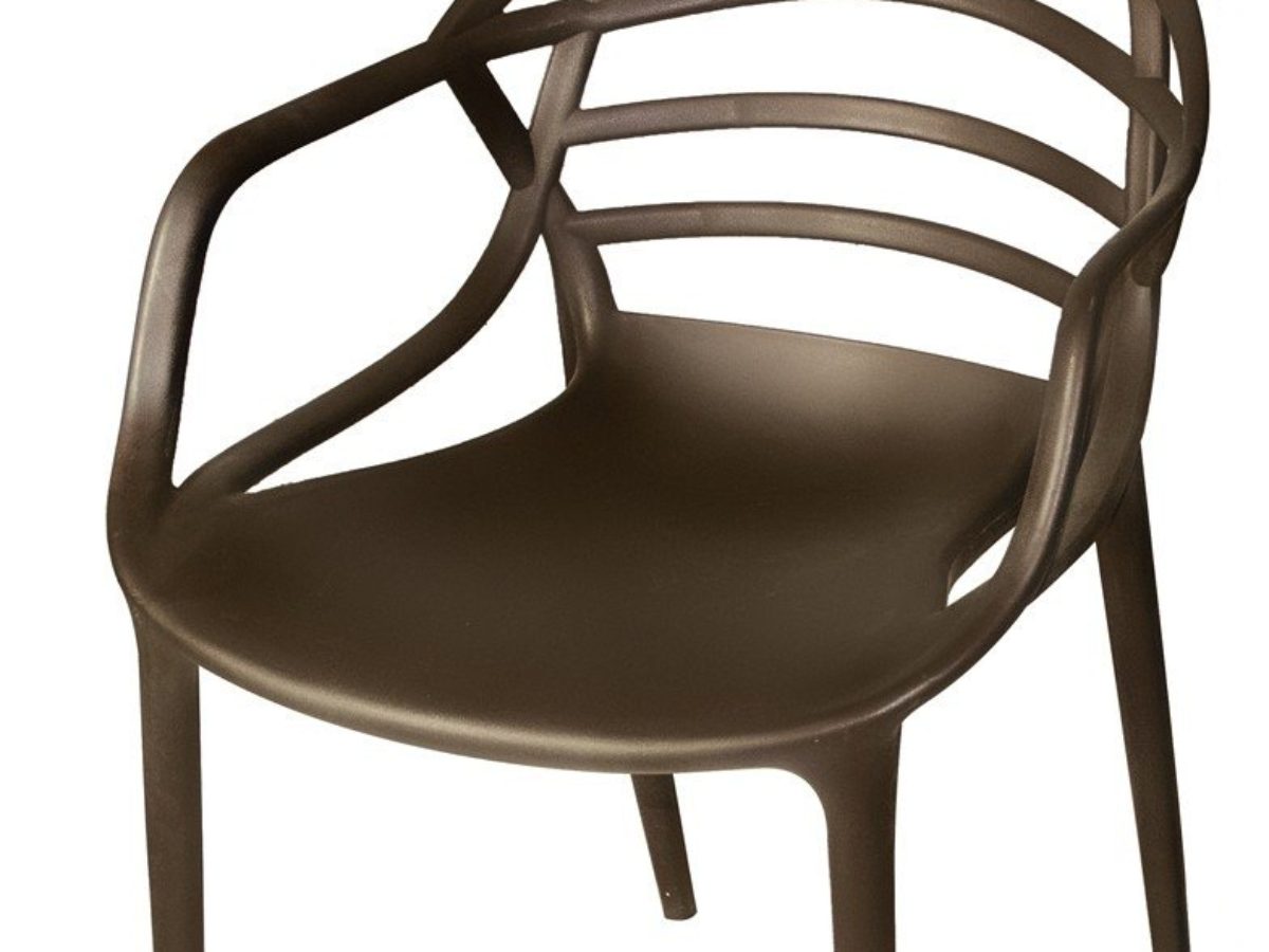 cello atria chair brown