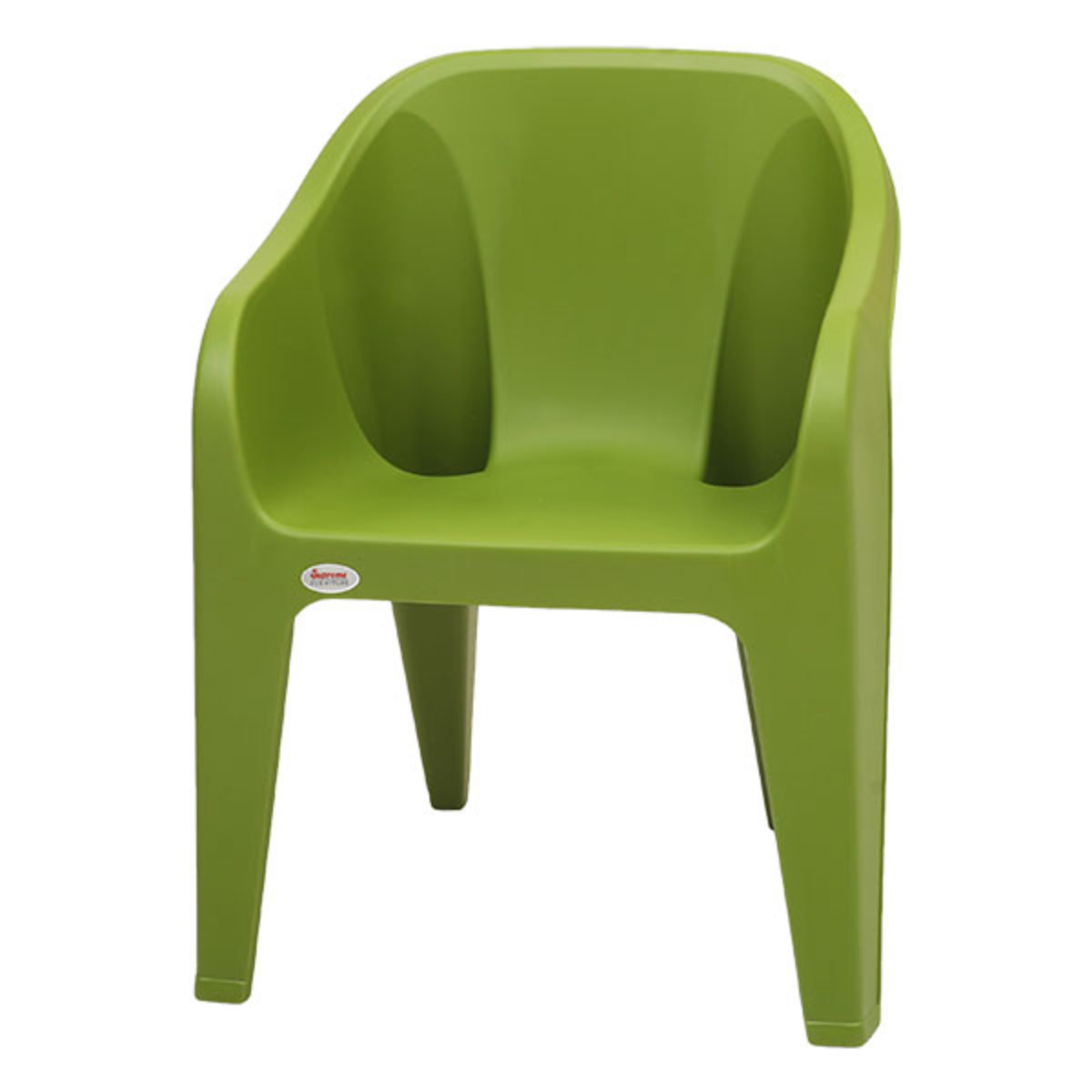 Supreme Futura Plastic Chair Green Set Of 4 Furnishkart Com