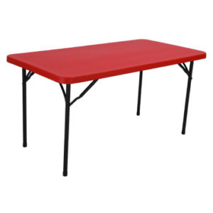 buffet dining table red