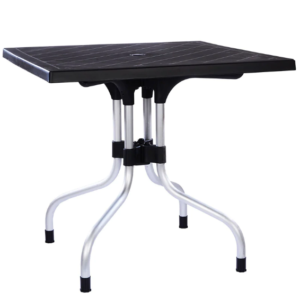 olive dining table black