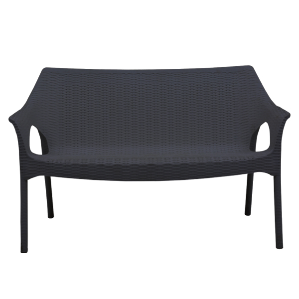 love seat sofa black