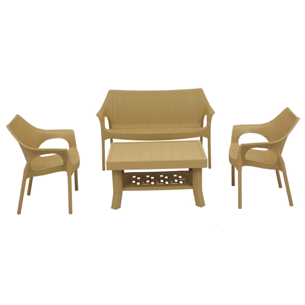 vegas table love seat set