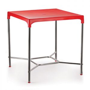 cello croma dining table red