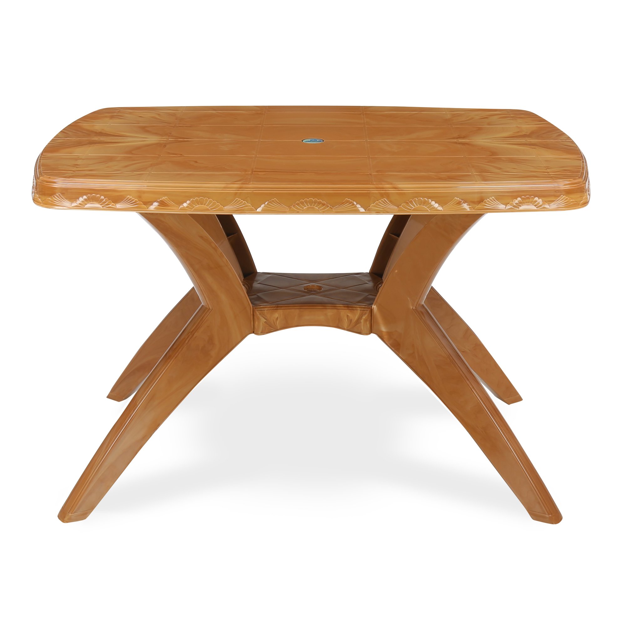 nilkamal kross leg dining table